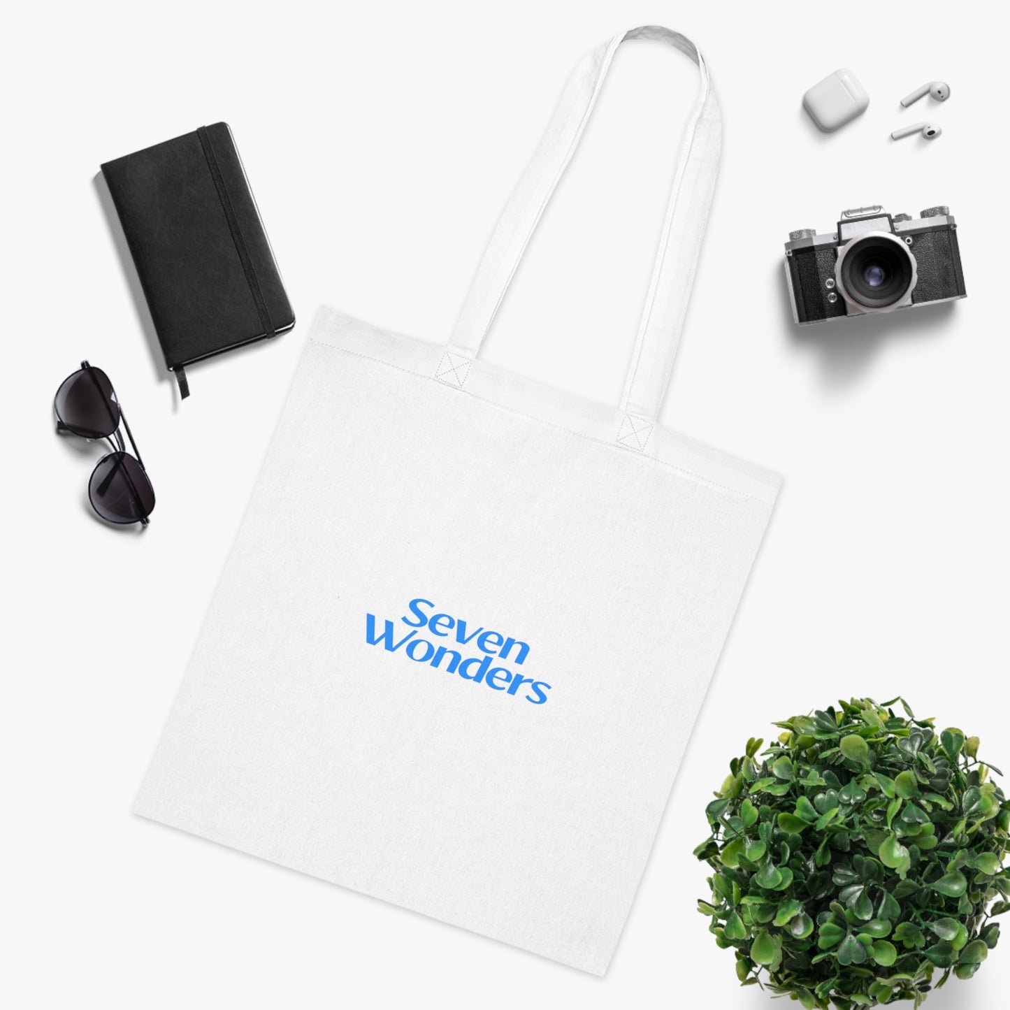Kelingking Blue Logo Tote