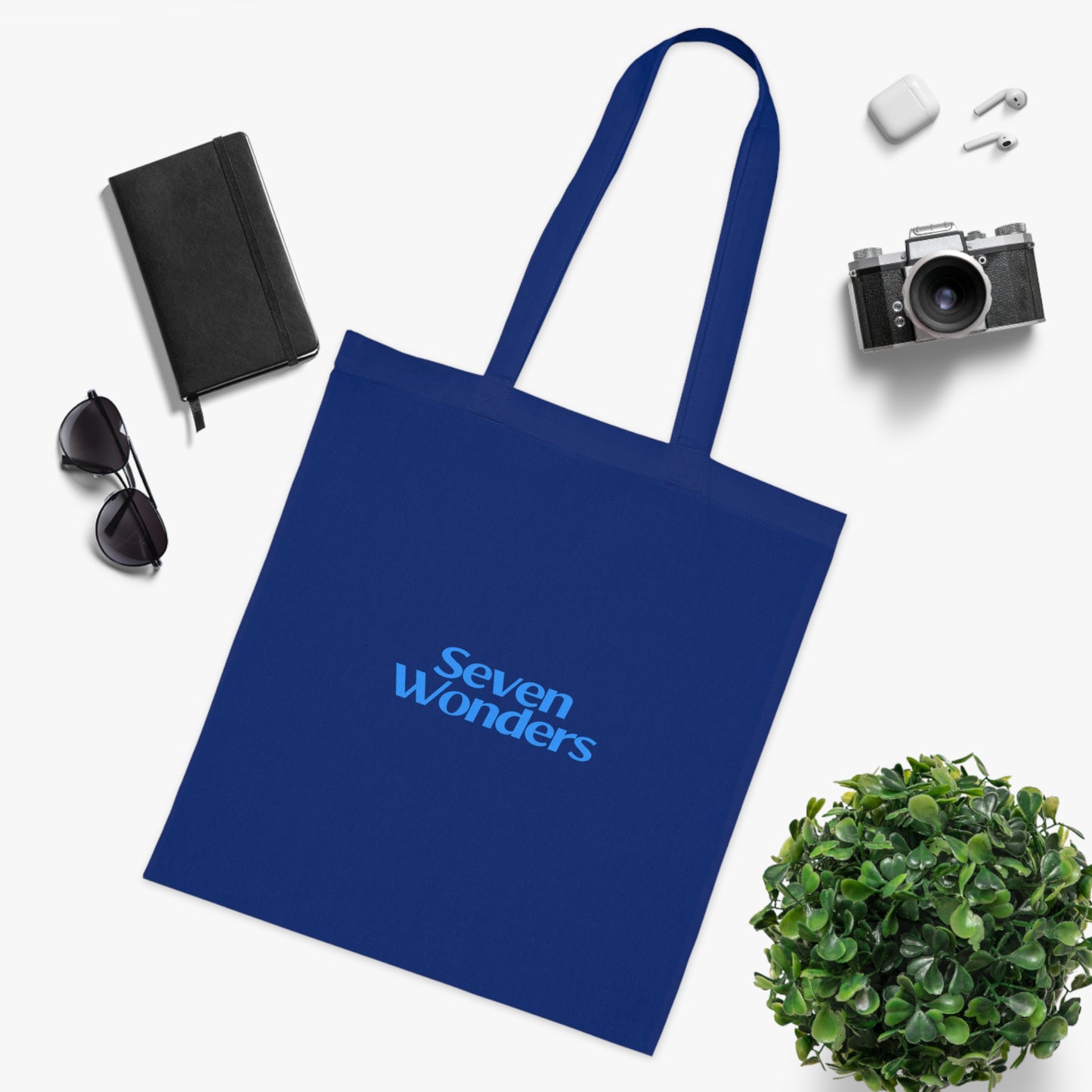 Kelingking Blue Logo Tote