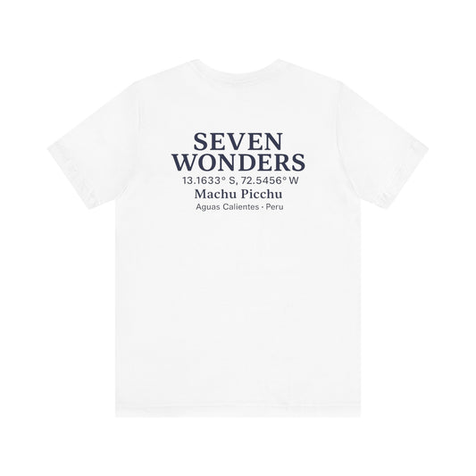 Machu Picchu Text Tee